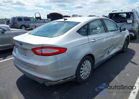 2014 Ford Fusion S из США, поврежденный, VIN 1FA6P0G70E5351273